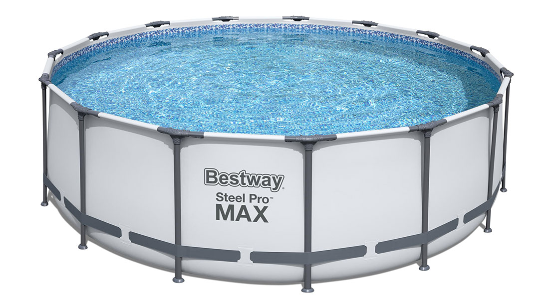 Piscine tubulaire Bestway ronde Steel Pro Max 4,57 x h1,22m