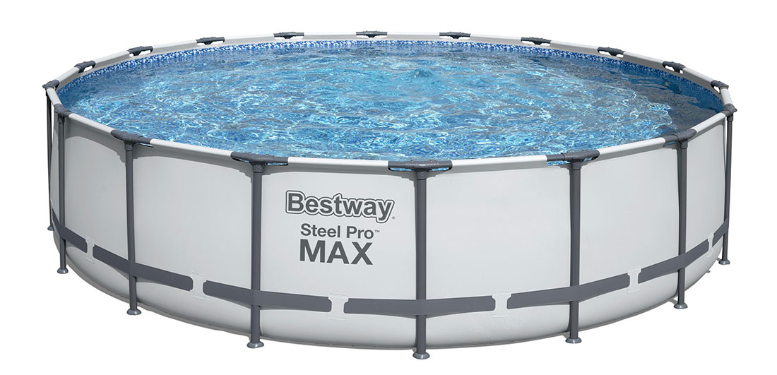 Piscine tubulaire Bestway ronde Steel Pro Max 5,49 x h1,22m