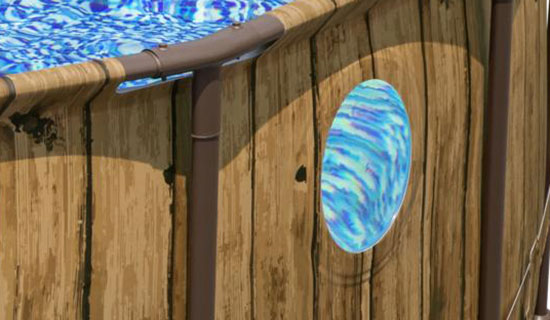 Technologie hublot Swim Vista pour piscine Bestway