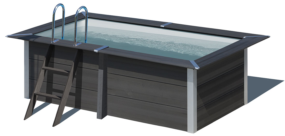 Piscine bois composite Avant Garde 3,26 x 1,86 x h0,96m