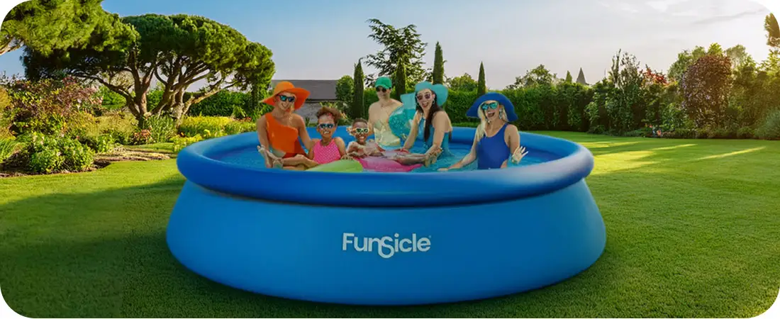 Piscine autoportée gonflable FunSicle 3,66 x h0,76m