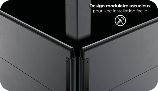 Montage facile piscine bois composite Gre Avant-garde Nova