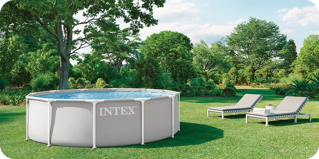 Piscine tubulaire Prism Frame 3,66 x h0,99m Intex
