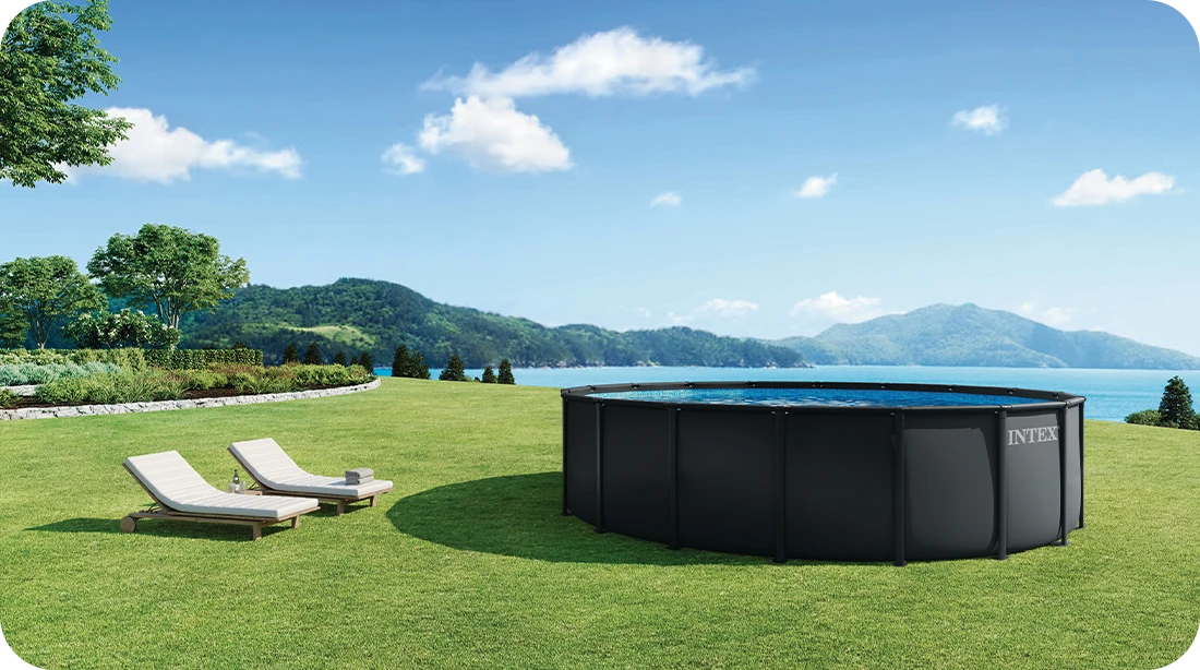 Piscine tubulaire hors-sol Intex Ultra XTR 5,49 x h1,32m