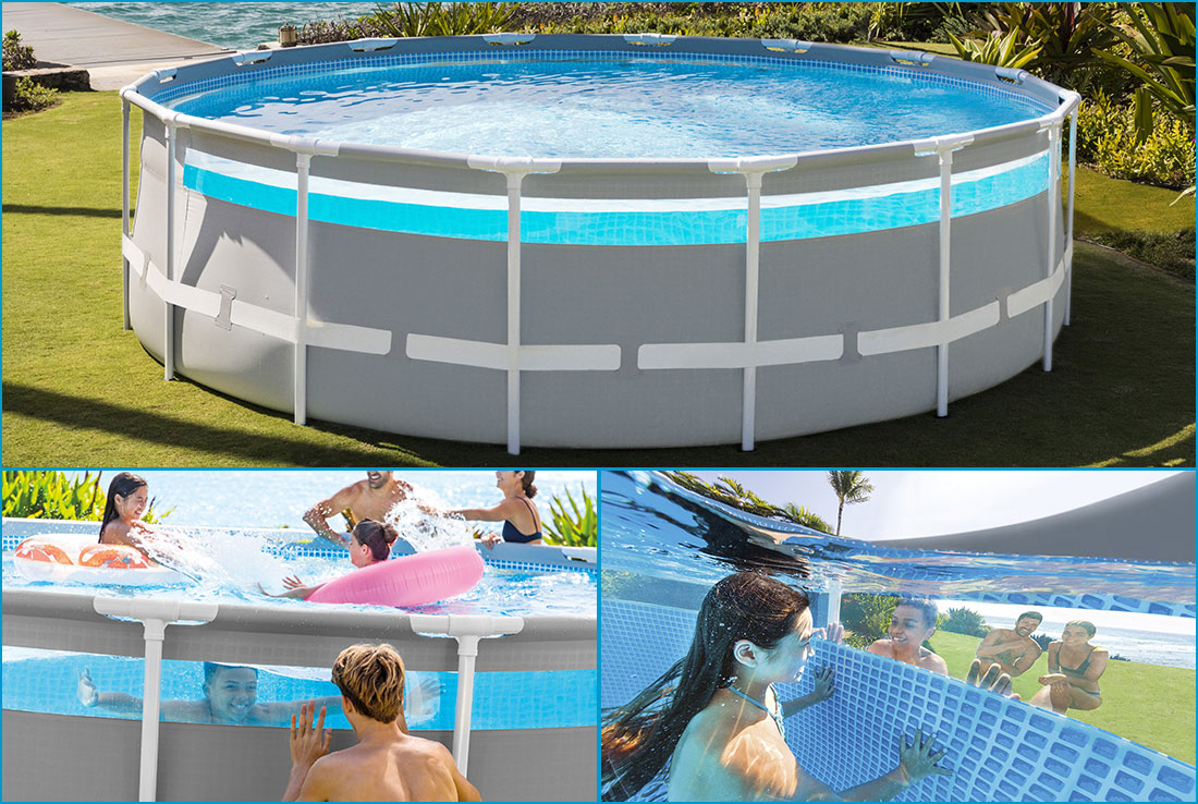 Piscine Intex Clear Window 4,88 x h1,22m