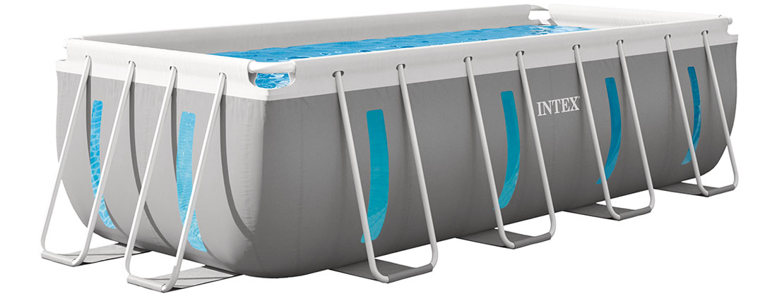 Piscine Intex Clearview 4,00 x 2,00 h1,22m
