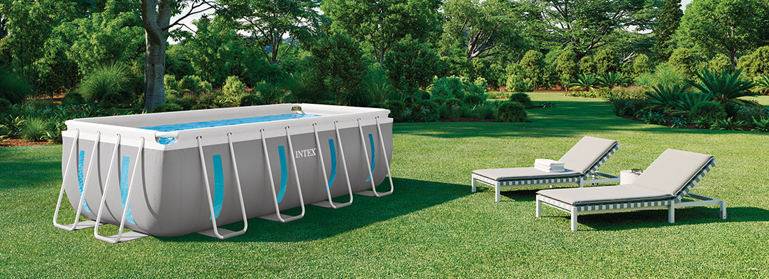 Piscine tubulaire Intex Clearview 4,00 x 2,00 h1,22m
