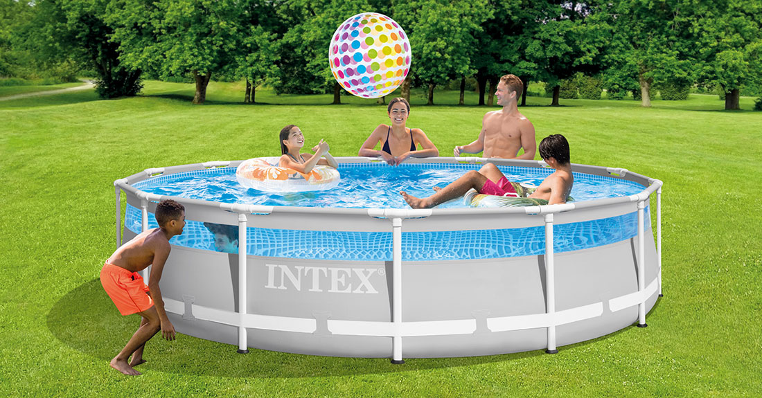 Piscine Intex Clearview 4,27 x h1,07m avec Fenêtre Panoramique