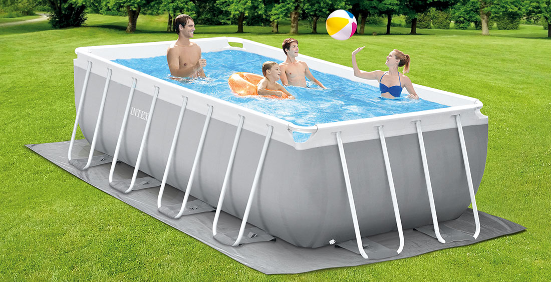 Piscine tubulaire Prism Frame 4,00 x 2,00 x h1,22m