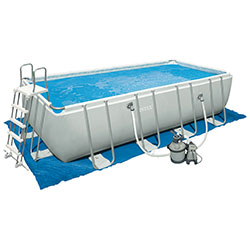 Piscine Tubulaire Ovale Prism Frame Intex 503 X 274 X H122m