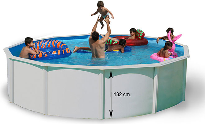 Piscine hors-sol acier Magnum ronde