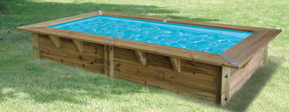 Piscine bois Azura Eco 3,50 x 2,50 x h0,71m