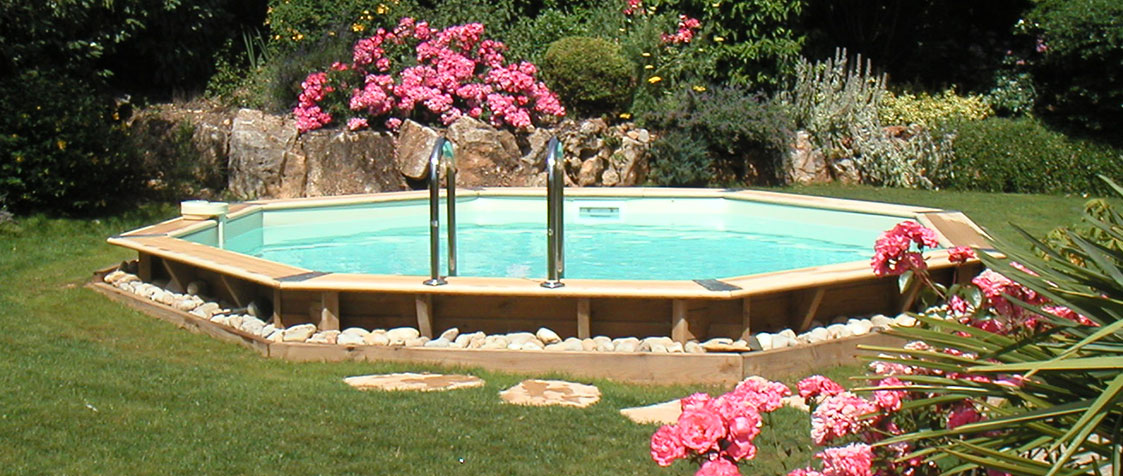 Piscine hors sol bois Océa 510 + PAC 15m3 - Ø510 x H120 cm - UBBINK - Home  Piscine, expert piscine