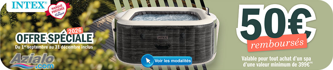 50 euros remboursés pour l'achat d'un Spa Intex
