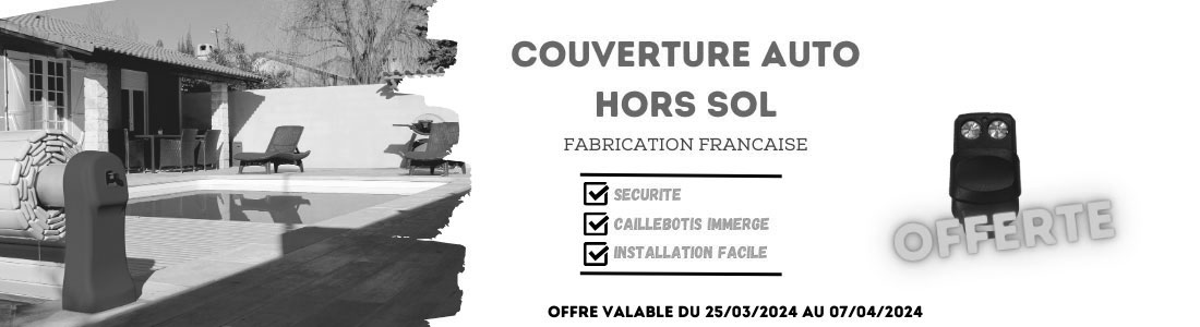 Offre télécommande offerte avec volet roulant pour piscine Linea Maytronics