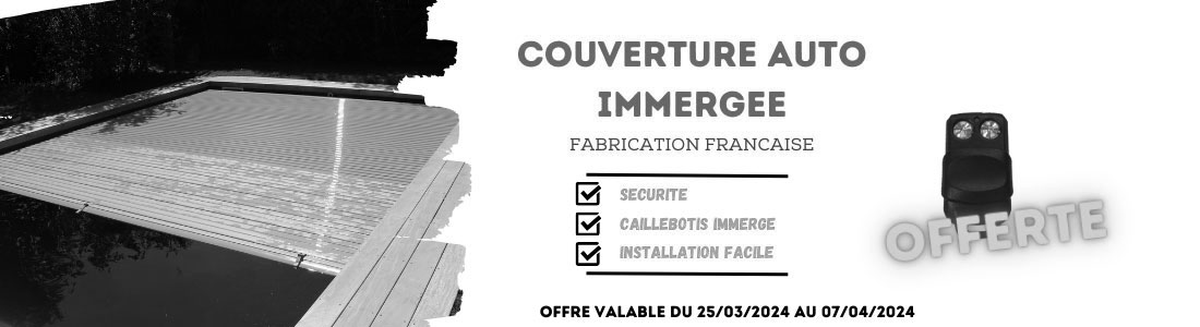 Offre télécommande offerte avec volet roulant pour piscine Linea Maytronics