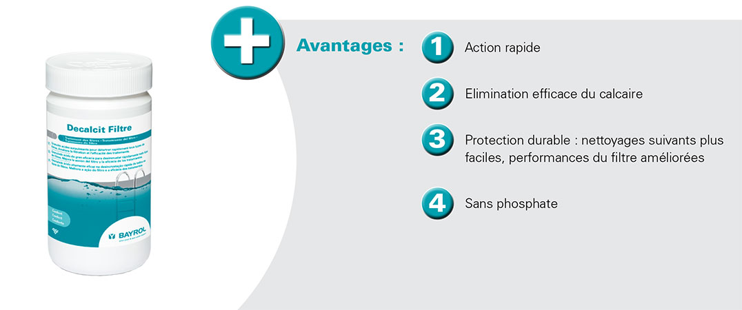 Anticalcaire Decalcit filtre Bayrol