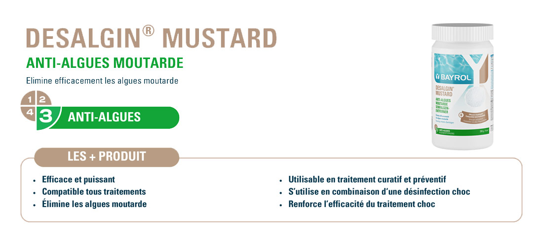 Desalgine Mustard anti-algue moutarde Bayrol