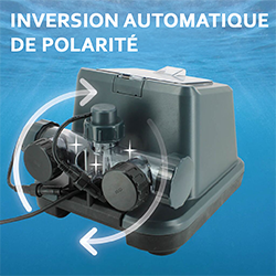 Nettoyage automatique de cellule par inversion automatique de polarité
