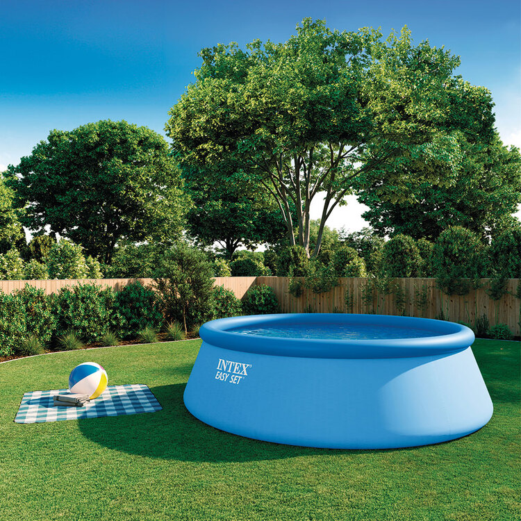 Piscines Intex Easy Set :  la piscine gonflable facile et rapide